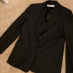 Zara straight cut blazer